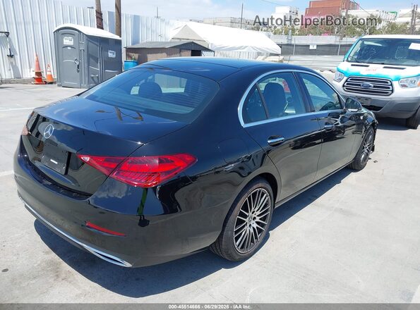 W1KAF4GBXPR087970 2023 MERCEDES-BENZ C-CLASS Black Rear right