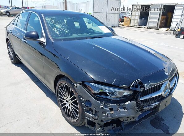 W1KAF4GBXPR087970 2023 MERCEDES-BENZ C-CLASS Black Front view