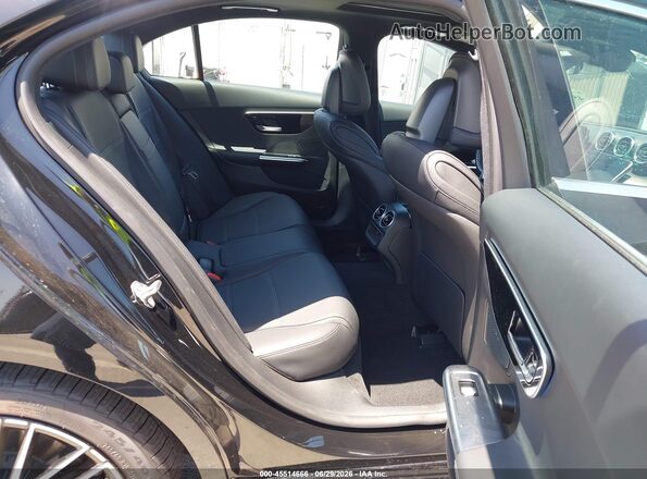 W1KAF4GBXPR087970 2023 MERCEDES-BENZ C-CLASS Black VIN sticker view