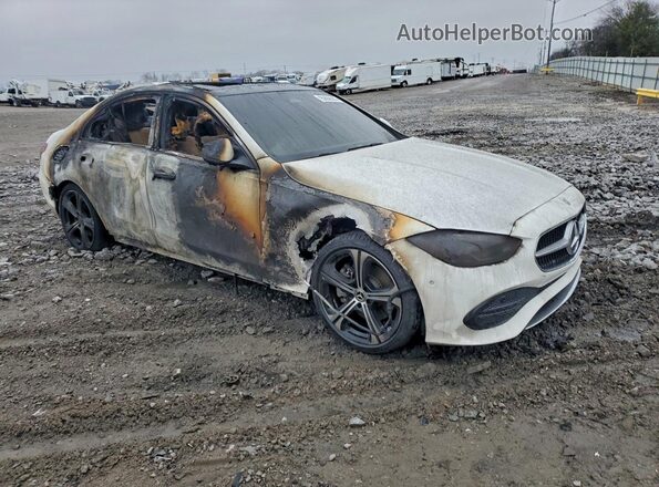 W1KAF4GBXPR097446 2023 MERCEDES-BENZ C White Przód prawy