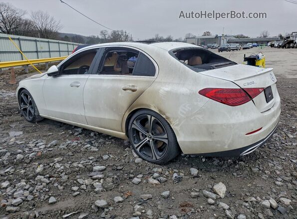 W1KAF4GBXPR097446 2023 MERCEDES-BENZ C White Tył lewy