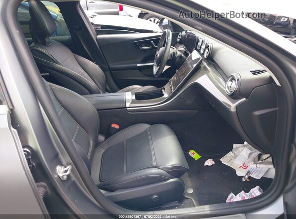 W1KAF4GBXPR098760 2023 MERCEDES-BENZ C-CLASS Gray Front interior view