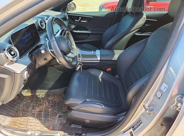 W1KAF4GBXPR144801 2023 MERCEDES-BENZ C Silver Սալոնի դիմացի տեսք