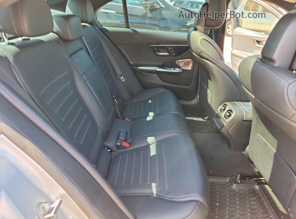 W1KAF4GBXPR144801 2023 MERCEDES-BENZ C Silver Հետևի նստատեղերի տեսք