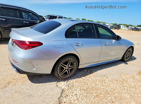 W1KAF4GBXPR144801 2023 MERCEDES-BENZ C Silver Հետևի աջ