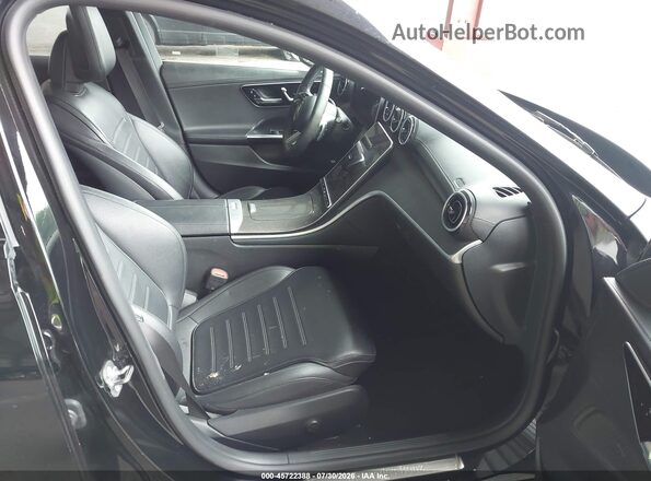 W1KAF4HB0PR132395 2023 MERCEDES-BENZ C-CLASS Black წინა სალონის ხედი