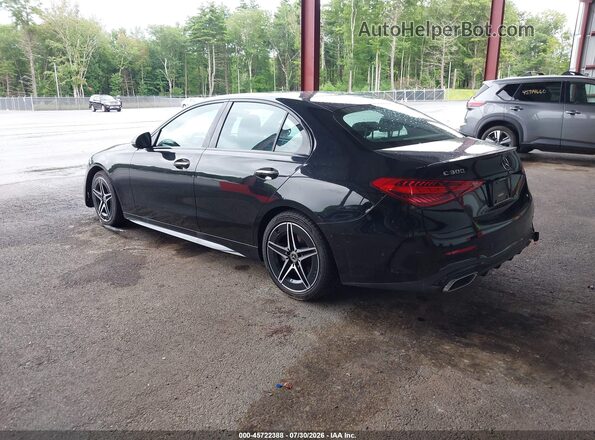 W1KAF4HB0PR132395 2023 MERCEDES-BENZ C-CLASS Black უკანა მარცხენა