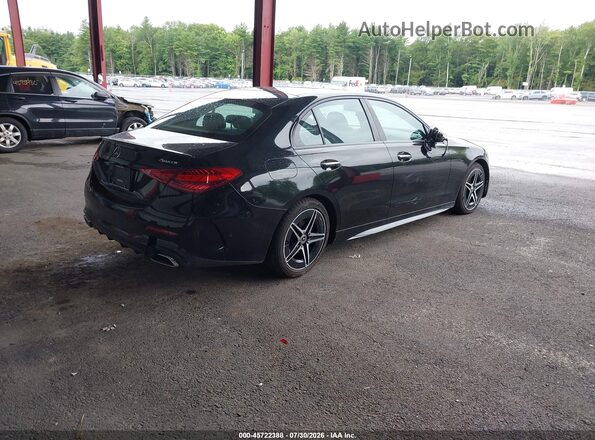 W1KAF4HB0PR132395 2023 MERCEDES-BENZ C-CLASS Black უკანა მარჯვენა
