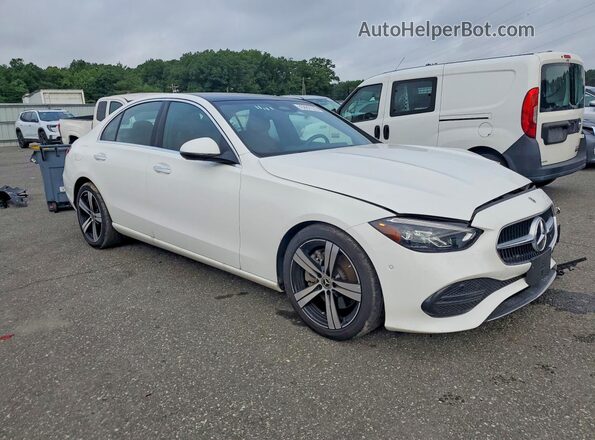 W1KAF4HB0SR255509 2025 MERCEDES-BENZ C White Delantero derecho