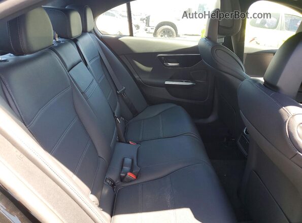 W1KAF4HB0SR287943 2025 MERCEDES-BENZ C Black Widok tylnych siedzeń