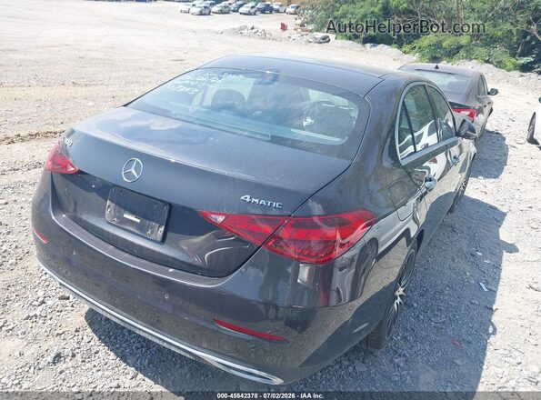 W1KAF4HB2NR017343 2022 MERCEDES-BENZ C-CLASS Black Rear right