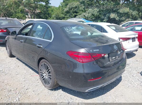 W1KAF4HB2NR017343 2022 MERCEDES-BENZ C-CLASS Black Rear left