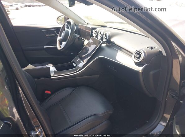 W1KAF4HB2NR017343 2022 MERCEDES-BENZ C-CLASS Black Front interior view