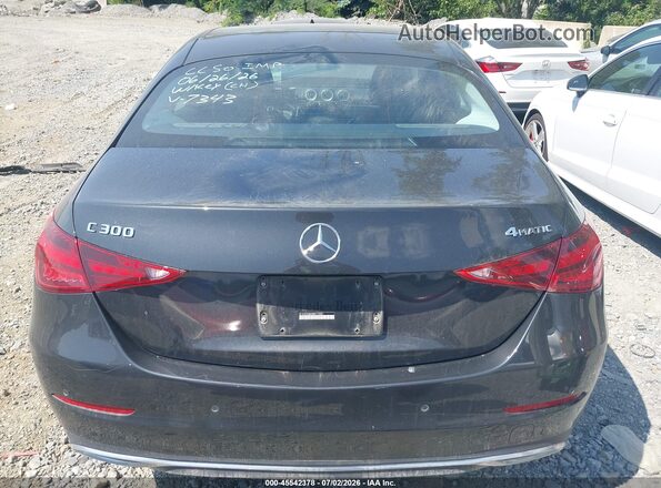 W1KAF4HB2NR017343 2022 MERCEDES-BENZ C-CLASS Black 