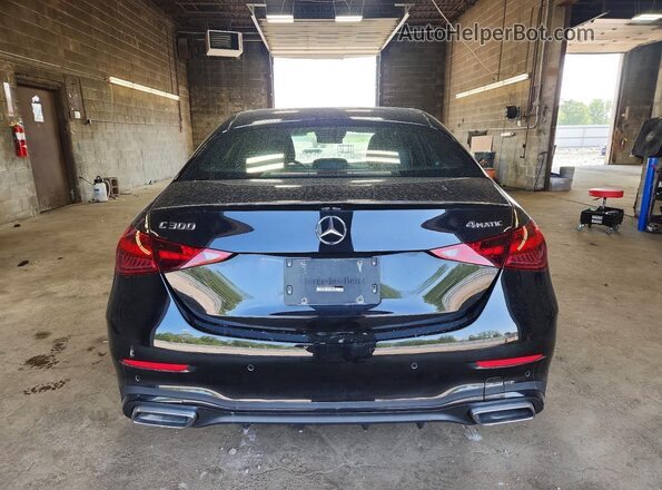 W1KAF4HB2NR039004 2022 MERCEDES-BENZ C Черный Вид сзади