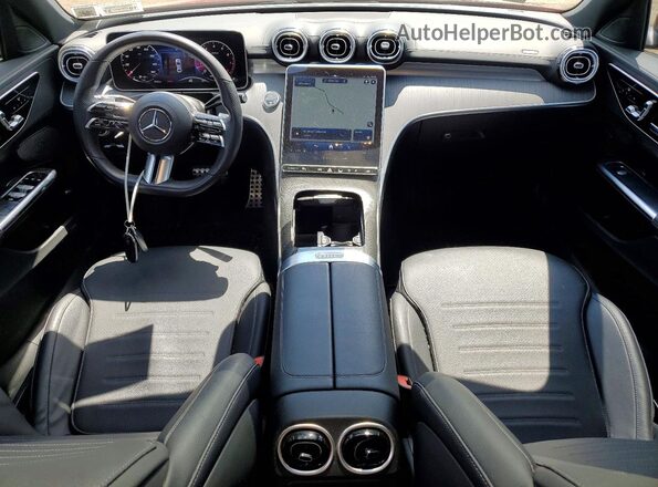 W1KAF4HB2NR067756 2022 MERCEDES-BENZ C Бордовый Вид панели приборов