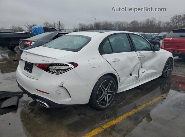 W1KAF4HB2PR072734 2023 MERCEDES-BENZ C White Tył prawy
