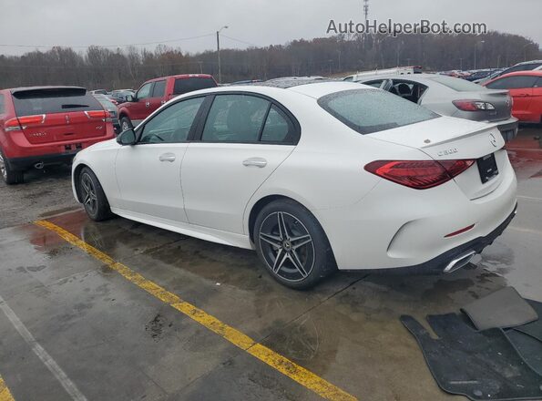 W1KAF4HB2PR072734 2023 MERCEDES-BENZ C White Tył lewy