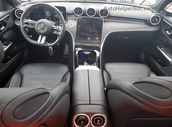 W1KAF4HB2PR072734 2023 MERCEDES-BENZ C White Widok deski rozdzielczej
