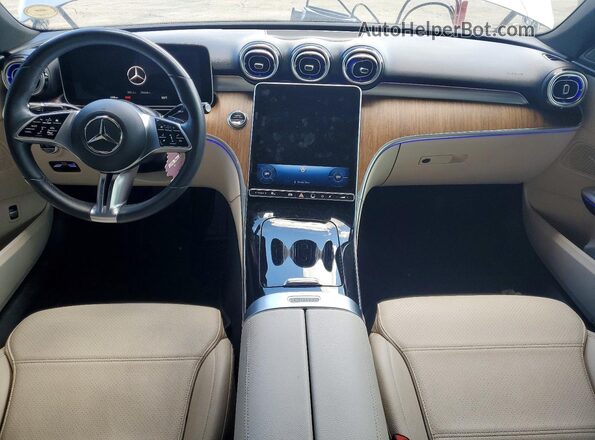 W1KAF4HB2PR120149 2023 MERCEDES-BENZ C Silver წინა პანელის ხედი
