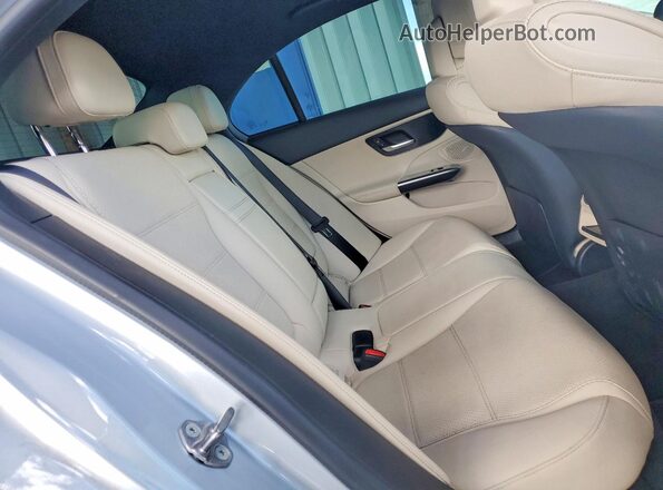 W1KAF4HB2PR120149 2023 MERCEDES-BENZ C Silver უკანა სავარძლების ხედი