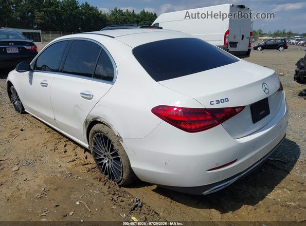W1KAF4HB2RR160718 2024 MERCEDES-BENZ C-CLASS White Trasero izquierdo
