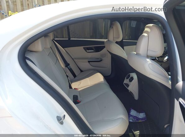 W1KAF4HB2RR160718 2024 MERCEDES-BENZ C-CLASS White Vista de la etiqueta del VIN