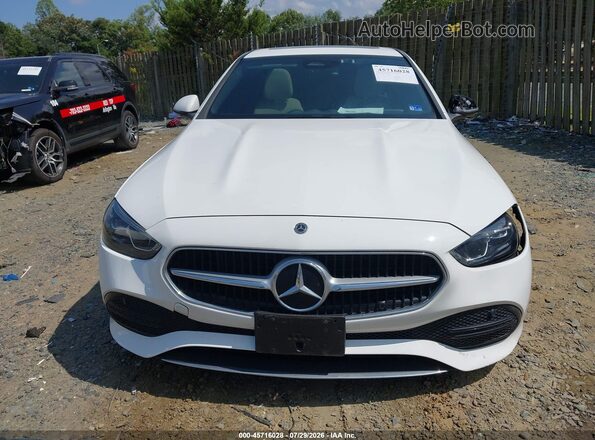 W1KAF4HB2RR160718 2024 MERCEDES-BENZ C-CLASS White Vista interior trasera