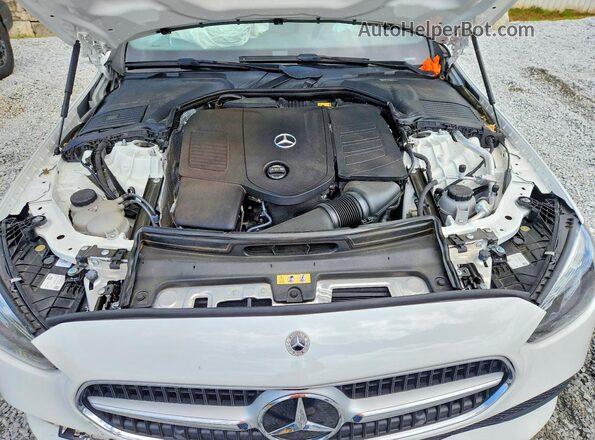 W1KAF4HB3PR101402 2023 MERCEDES-BENZ C White უკანა სალონის ხედი