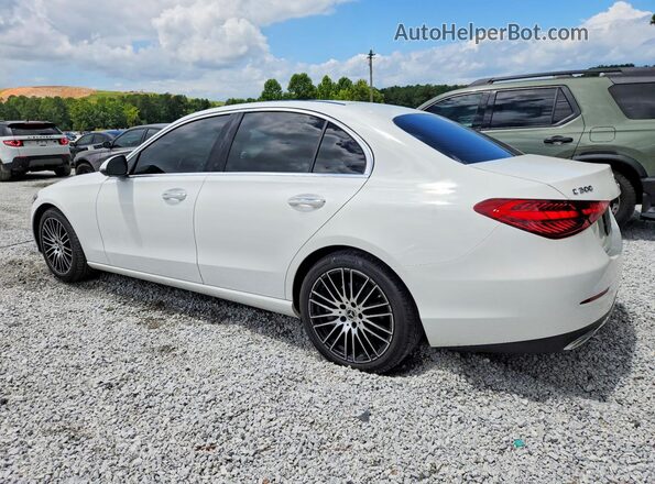W1KAF4HB3PR101402 2023 MERCEDES-BENZ C White უკანა მარცხენა