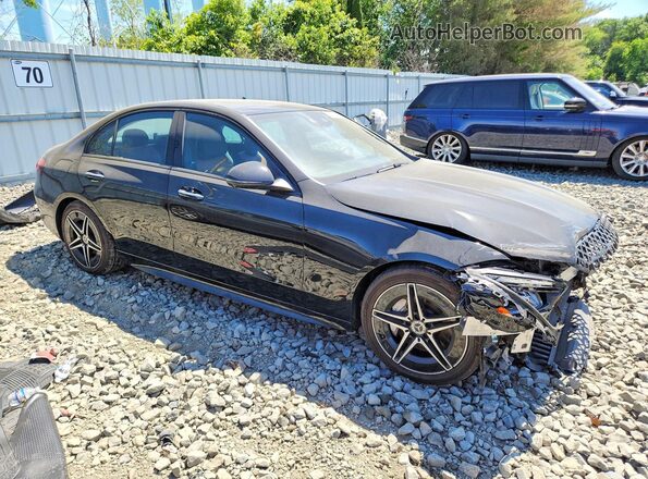 W1KAF4HB3PR131421 2023 MERCEDES-BENZ C Black Передня права чверть