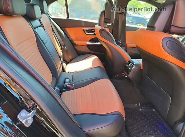 W1KAF4HB3PR131421 2023 MERCEDES-BENZ C Black Вид задніх сидінь