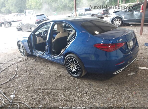 W1KAF4HB3PR153855 2023 MERCEDES-BENZ C-CLASS Blue Tył lewy