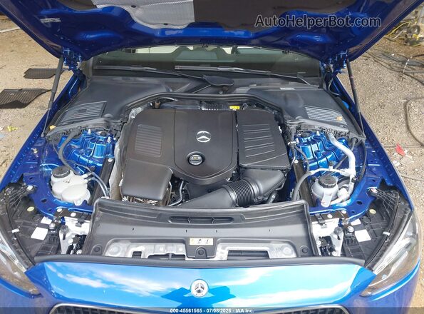 W1KAF4HB3PR153855 2023 MERCEDES-BENZ C-CLASS Blue Widok z tyłu