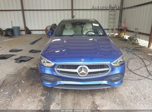 W1KAF4HB3PR153855 2023 MERCEDES-BENZ C-CLASS Blue Widok zestawu wskaźników