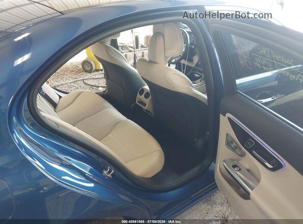 W1KAF4HB3PR153855 2023 MERCEDES-BENZ C-CLASS Blue Widok naklejki z numerem VIN