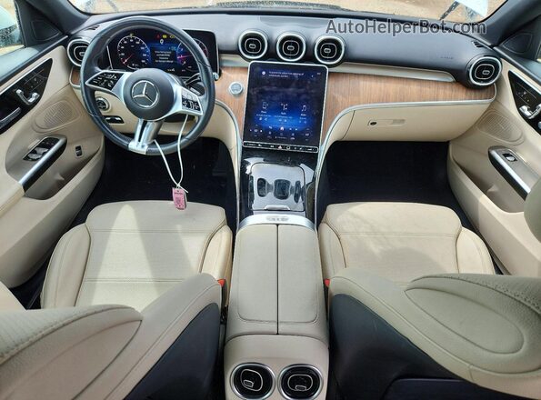 W1KAF4HB3RR185370 2024 MERCEDES-BENZ C White Widok deski rozdzielczej