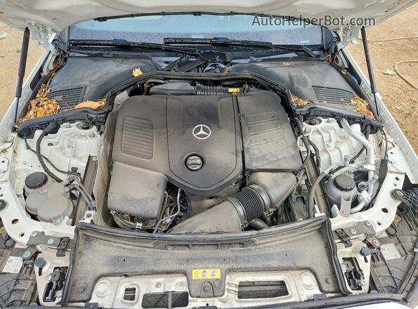 W1KAF4HB3RR185370 2024 MERCEDES-BENZ C White Widok wnętrza z tyłu
