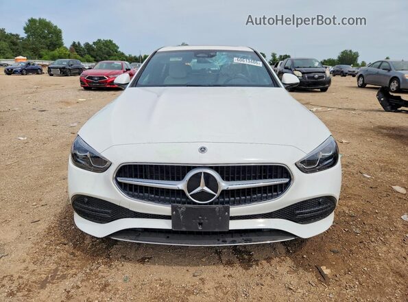 W1KAF4HB3RR185370 2024 MERCEDES-BENZ C White Widok z przodu
