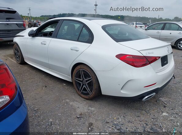 W1KAF4HB3SR249543 2025 MERCEDES-BENZ C-CLASS White Rear left