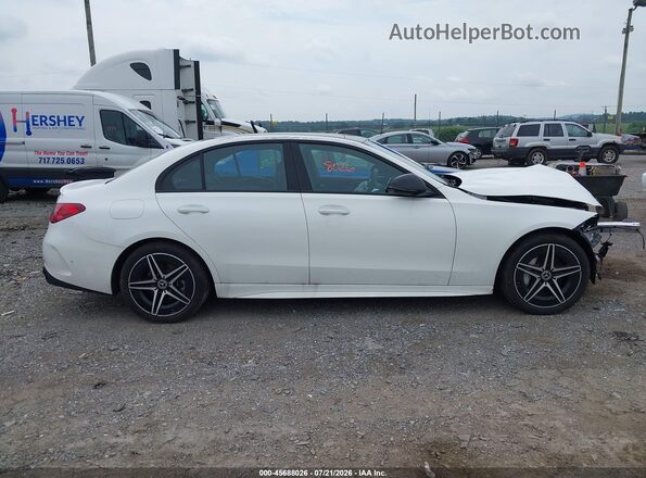 W1KAF4HB3SR249543 2025 MERCEDES-BENZ C-CLASS White Rear interior view