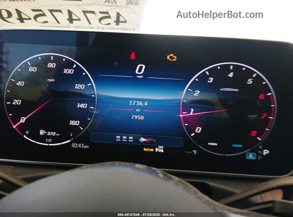 W1KAF4HB3SR250563 2025 MERCEDES-BENZ C-CLASS Белый Вид задних сидений