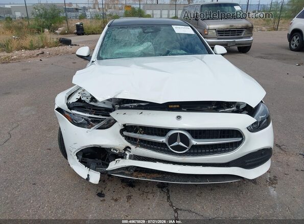 W1KAF4HB3TR319737 2026 MERCEDES-BENZ C-CLASS White Widok z przodu