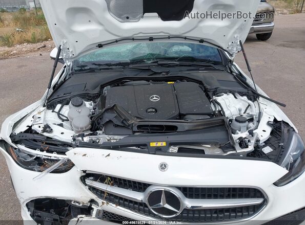 W1KAF4HB3TR319737 2026 MERCEDES-BENZ C-CLASS White Widok z tyłu
