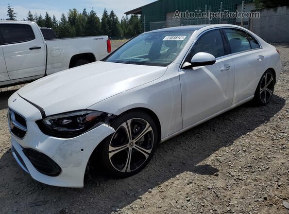 W1KAF4HB4NR018493 2022 MERCEDES-BENZ C White Панорамний вид салону 360°