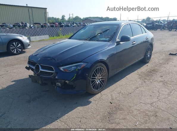 W1KAF4HB4NR062784 2022 MERCEDES-BENZ C-CLASS Black Front left