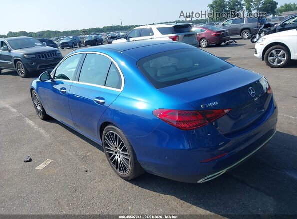 W1KAF4HB4PR138944 2023 MERCEDES-BENZ C-CLASS Blue Հետևի ձախ