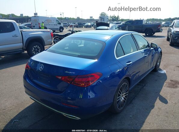 W1KAF4HB4PR138944 2023 MERCEDES-BENZ C-CLASS Blue Հետևի աջ