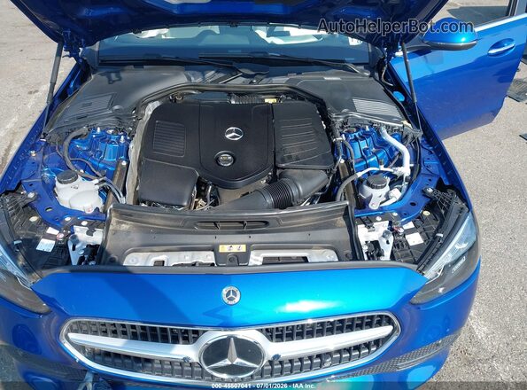 W1KAF4HB4PR138944 2023 MERCEDES-BENZ C-CLASS Blue Հետևի տեսք