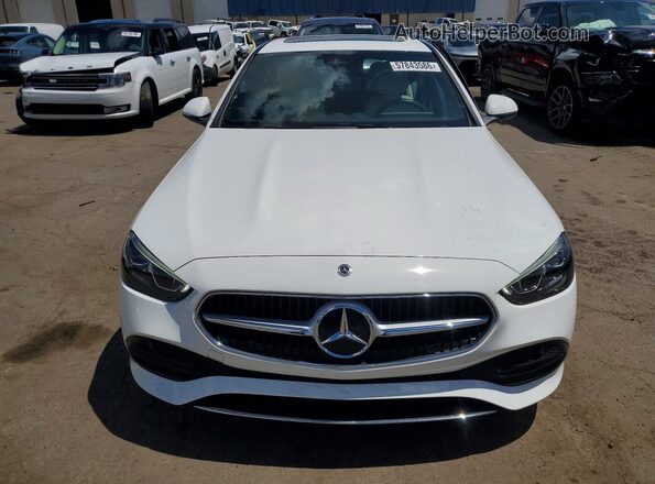 W1KAF4HB4PR148194 2023 MERCEDES-BENZ C White Vista frontal